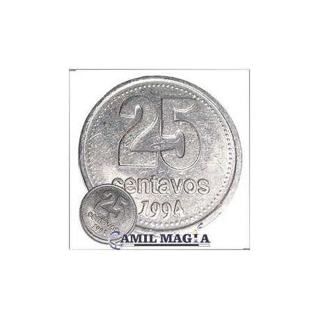 Moneda Jumbo 25c