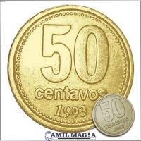 Moneda Jumbo 50c Simil Oro por Camil Magia